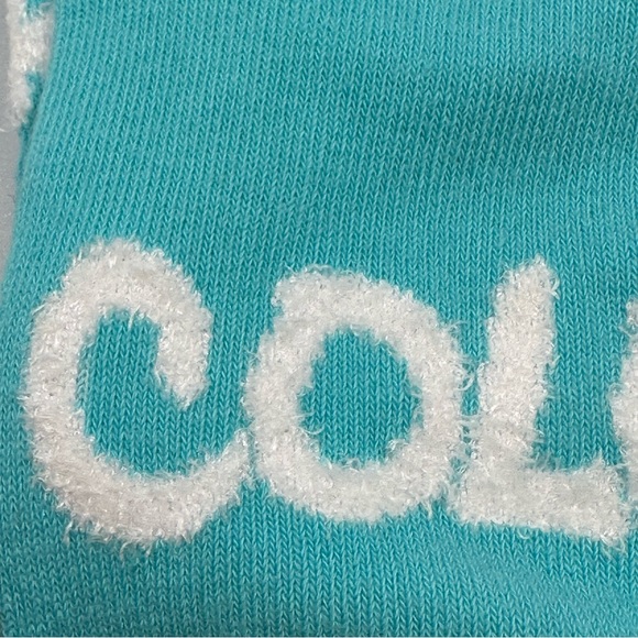 Robin Ruth Colorado Aqua / Turquoise Crew Socks OS - Picture 5 of 5